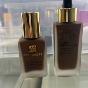 Estee Lauder Double Wear and Futurist SkinTint Serum